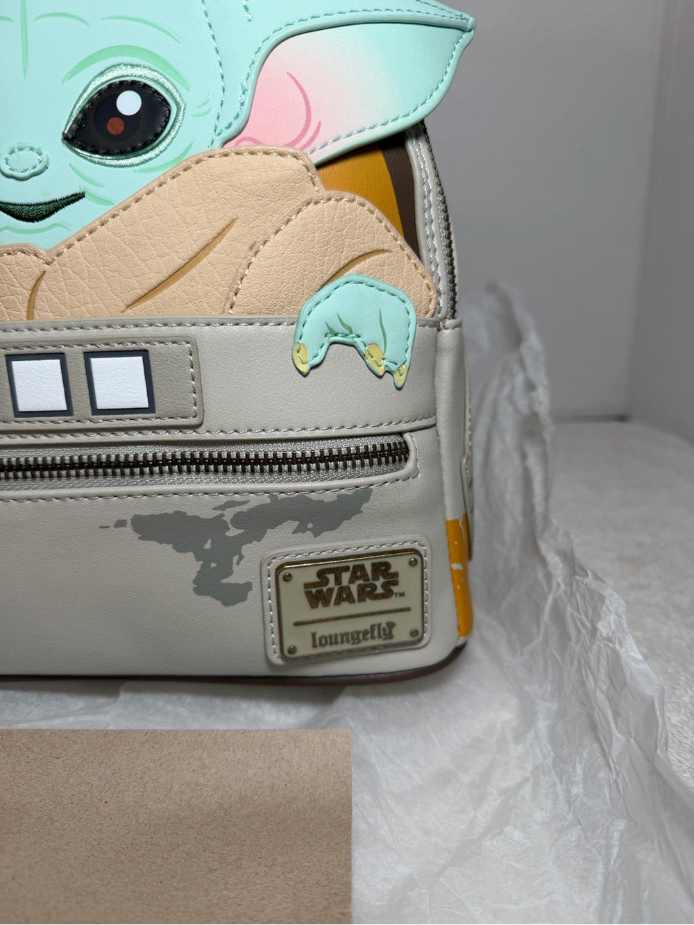 NWT Loungefly Star Wars Grogu Mini Backpack - Picture 2 of 10